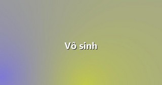 Vô sinh