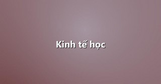 Kinh tế học